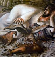 Stanley Spencer - Christ in the Wilderness, The Eagles